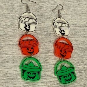 Halloween Pumpkin Earrings